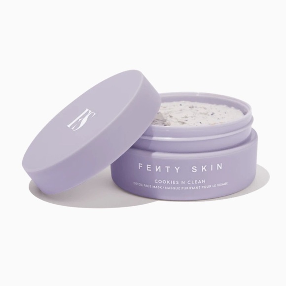 NWT FENTY SKIN Cookies N Clean Whipped ClayDetox Mask Salicylic Acid + Charcoal - Picture 1 of 2